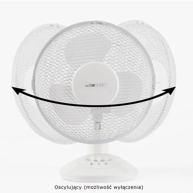 Настольный вентилятор Clatronic VL 3601 белый